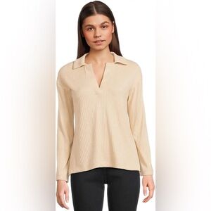 Madewell Relaxed Polo Cozy Rib
